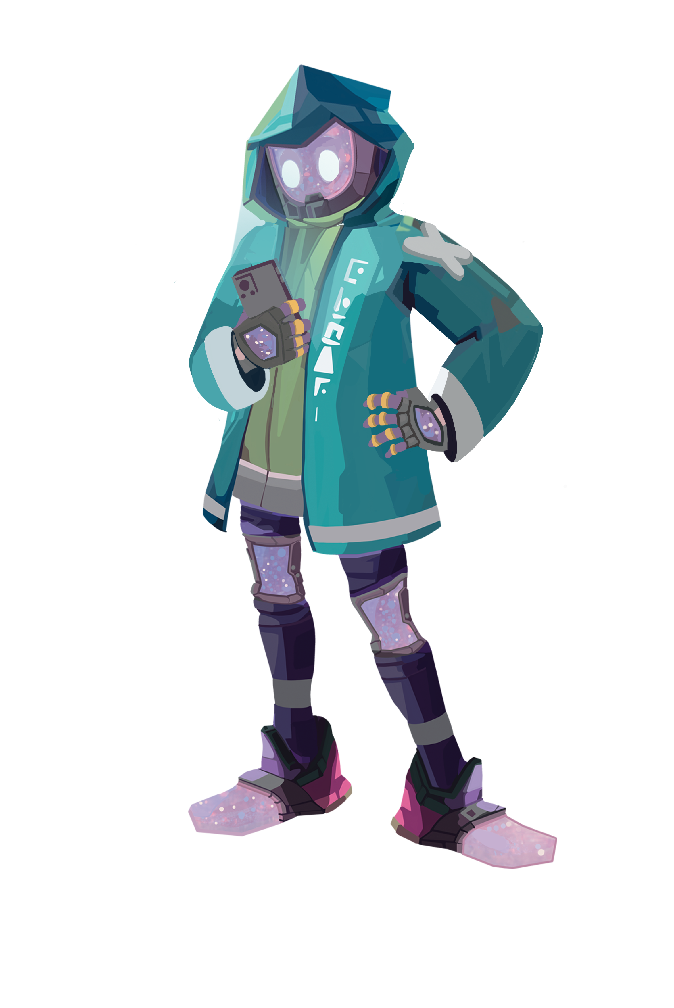 Robot posture téléphone